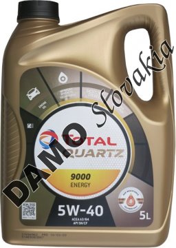 TOTAL QUARTZ 9000 ENERGY 5W-40 - 5l