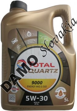 TOTAL QUARTZ 9000 ENERGY HKS G-310 5W-30 - 5l
