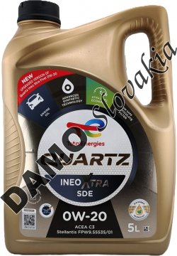 TOTAL QUARTZ INEO XTRA SDE 0W-20 - 5l