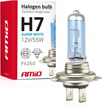 AMIO 12V/55W H7 SuperWhite