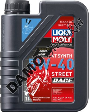 LIQUI MOLY 4T SYNTH 5W-40 STREET RACE - 1l