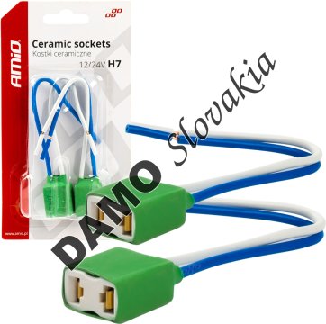 AMIO Keramické pätice 2 ks H7