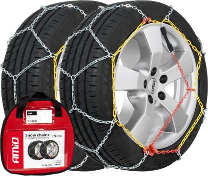 AMIO Snehové reťaze Ö-Norm 9mm + NYLON BAG KN100