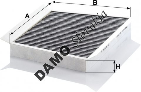 Kabínový filter MANN FILTER CUK 3461/1