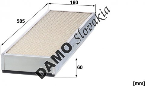 Kabínový filter MANN FILTER CUK 59 004