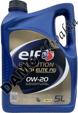 ELF EVOLUTION R-TECH ELITE FE 0W-20 - 5l