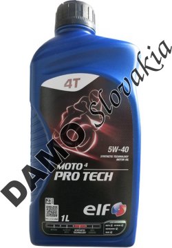 ELF MOTO 4 PRO TECH 5W-40 - 1l