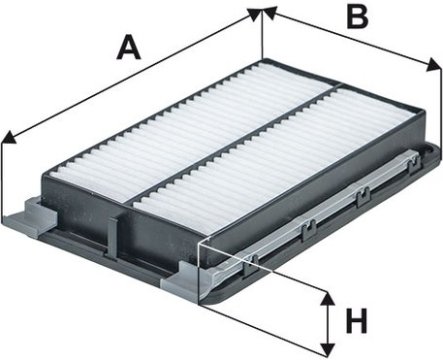 Vzduchový filter FILTRON AP 197/3
