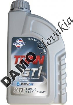 FUCHS TITAN GT1 5W-40 - 1l