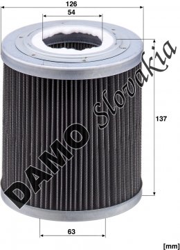Filter hydrauliky MANN FILTER HD 1349