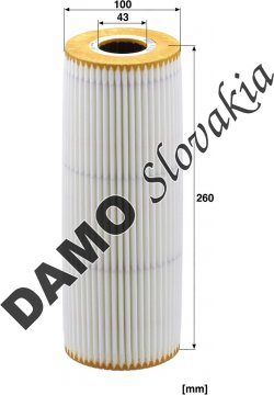 Olejový filter MANN FILTER HU 10 200 z