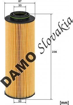 Olejový filter MANN FILTER HU 9006 z