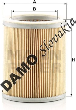 Vzduchový filter MANN FILTER C 922/1