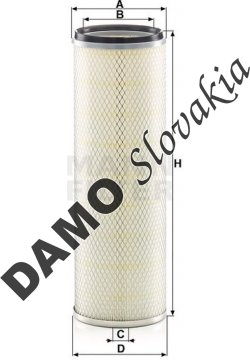 Poistný filter MANN FILTER CF 16 219 x