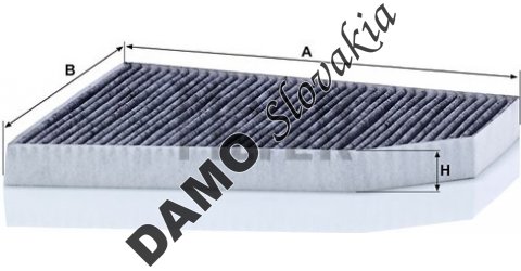 Kabínový filter MANN FILTER CUK 33 007