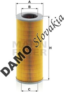Filter automatickej prevodovky MANN FILTER H 1059/2