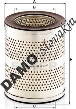 Filter hydrauliky MANN FILTER HD 13 006