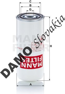 Separátor oleja MANN FILTER LB 962/9