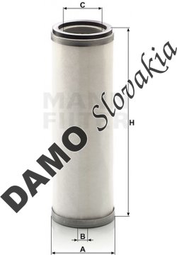 Separátor oleja MANN FILTER LE 10 008