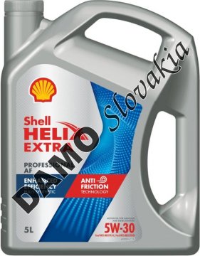 SHELL HELIX EXTRA PROFESSIONAL AF 5W-30 - 5l
