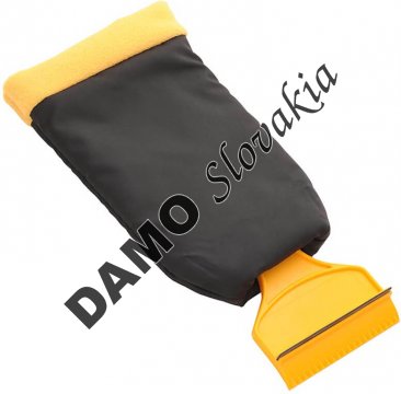 AMIO Škrabka na ľad s rukavicou