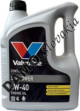 VALVOLINE SYNPOWER 5W-40 - 4l