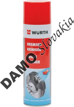 WÜRTH čistič bŕzd - 500ml