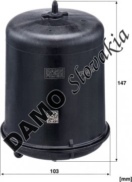 Olejový filter MANN FILTER  ZR 9008 z