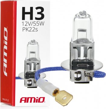 AMIO 12V/55W H3 PK22s