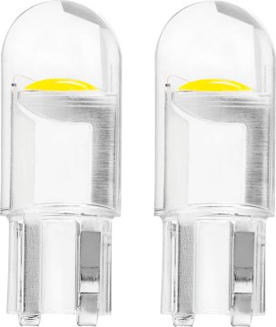 AMIO LED žiarovky STANDARD T10 W5W COB HPC 12V Clear white