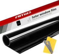 AMIO fólia na okná Ultra Dark Black 0,5x3m 1%