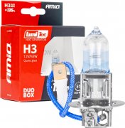 AMIO 12V/55W H3 LumiTec NEXT GENERATION +135% DUO blister