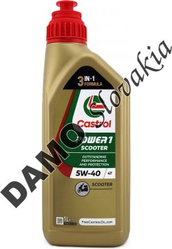 CASTROL POWER 1 SCOOTER 4T 5W-40 - 1l