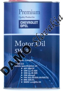 FANFARO OPEL 5W-30 - 1l