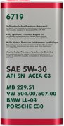 FANFARO 6719 5W-30 (plech) - 1l