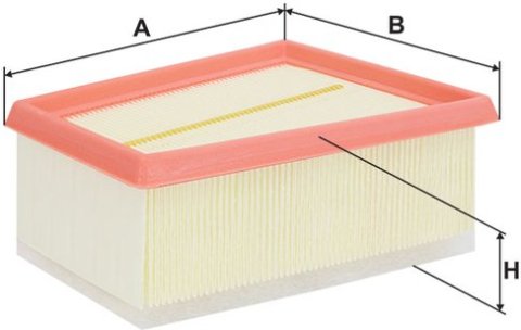 Vzduchový filter FILTRON AP 185/1