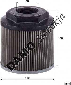 Filter hydrauliky MANN FILTER HD 15 004