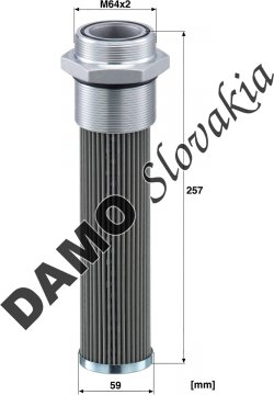 Filter hydrauliky MANN FILTER HD 6013