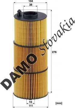 Olejový filter MANN FILTER HU 11 009 z
