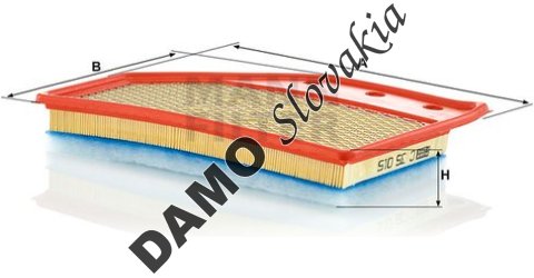 Vzduchový filter MANN FILTER C 35 015