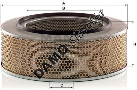 Vzduchový filter MANN FILTER C 42 723