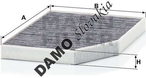 Kabínový filter MANN FILTER CUK 30 007