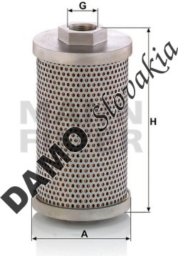 Filter hydrauliky MANN FILTER HD 901