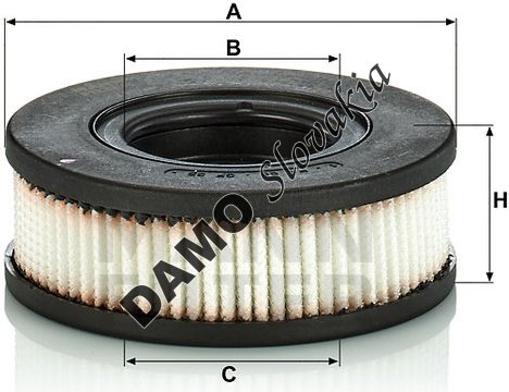 Filter odvzdušňovania MANN FILTER LC 9005
