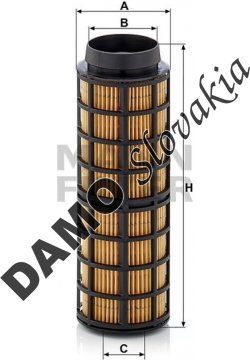 Palivový filter MANN FILTER PU 7017 z