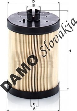 Palivový filter MANN FILTER PU 9015 z