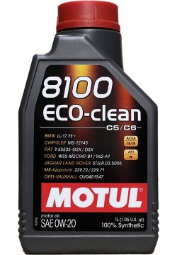 MOTUL 8100 ECO-CLEAN C5 0W-20 - 1l