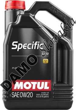 MOTUL SPECIFIC 5122 0W-20 - 5l