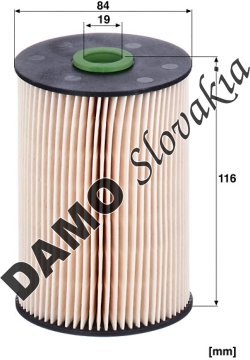Palivový filter MANN FILTER PU 936/3 x