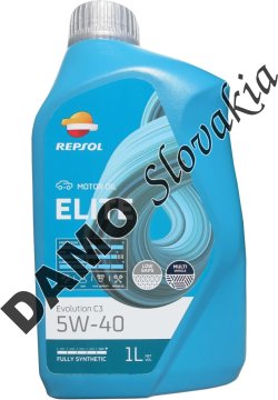 REPSOL ELITE EVOLUTION C3 5W-40 - 1l